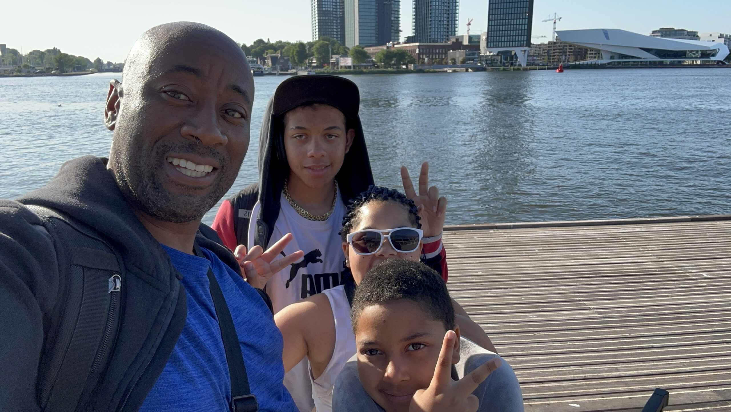 The Wander Crew family in Amsterdam, Netherlands